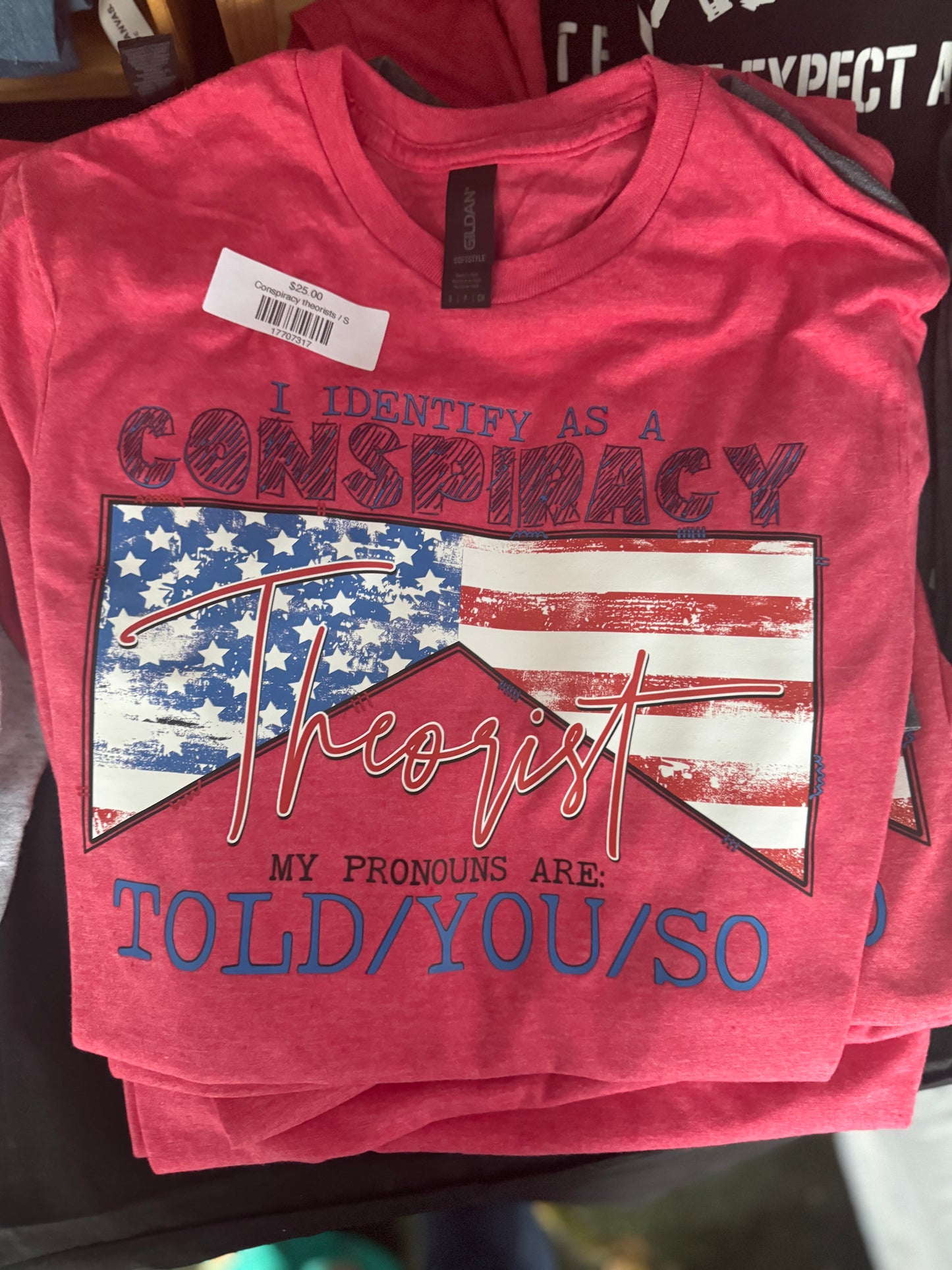 Identify as Conspiracy theorists