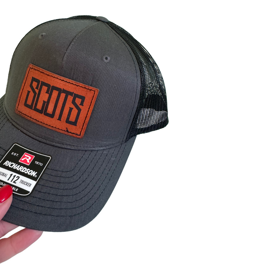 Custom Leather patch hat