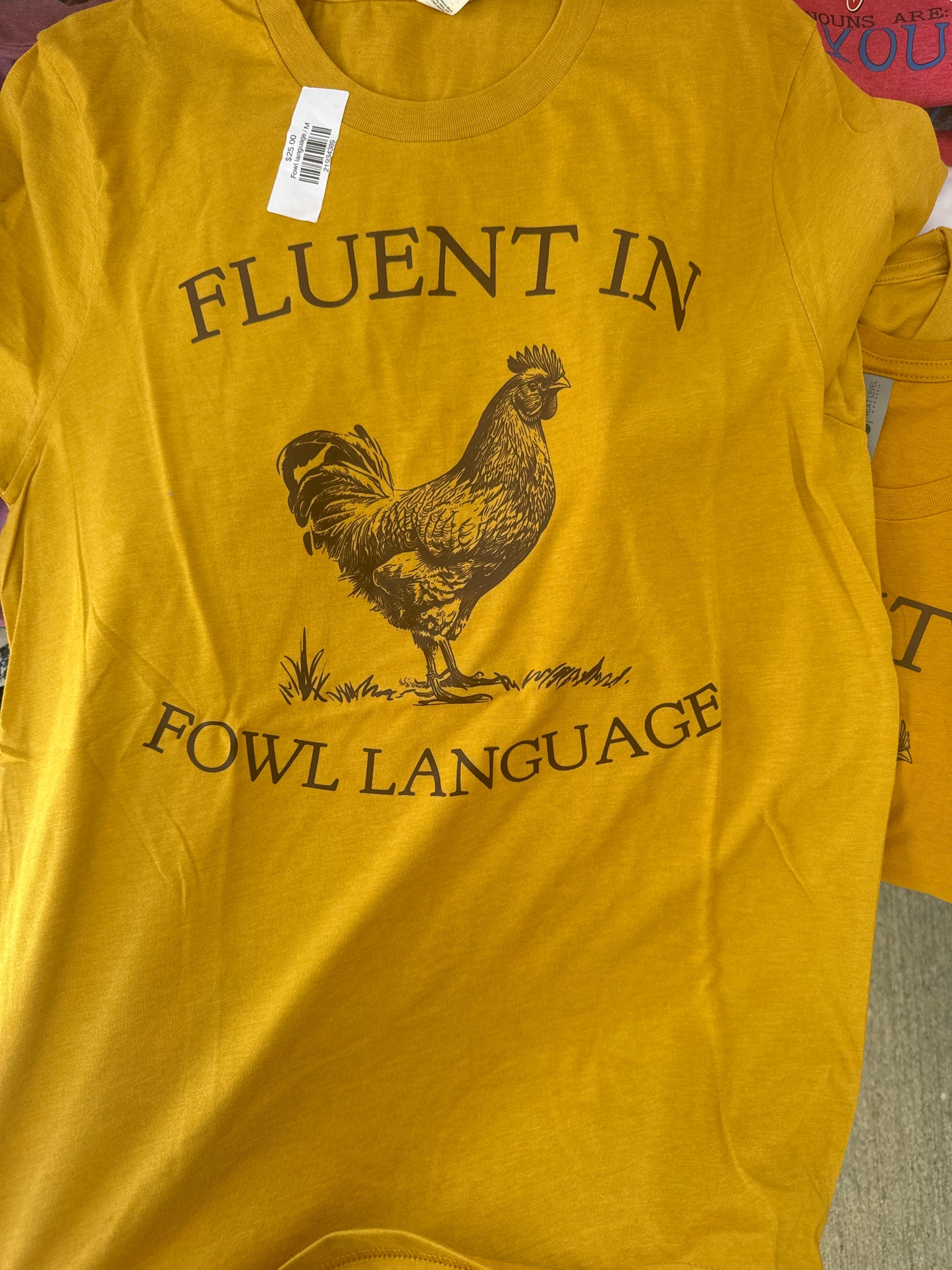 Fowl language chicken