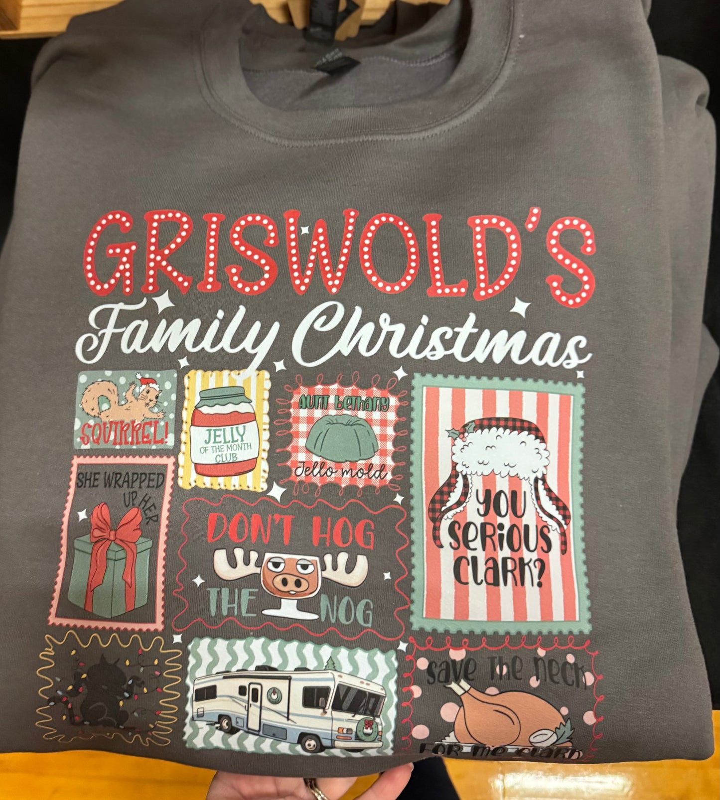 Family Christmas collage